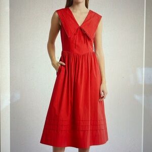 Mika Mae Oversized Collared Dress size small